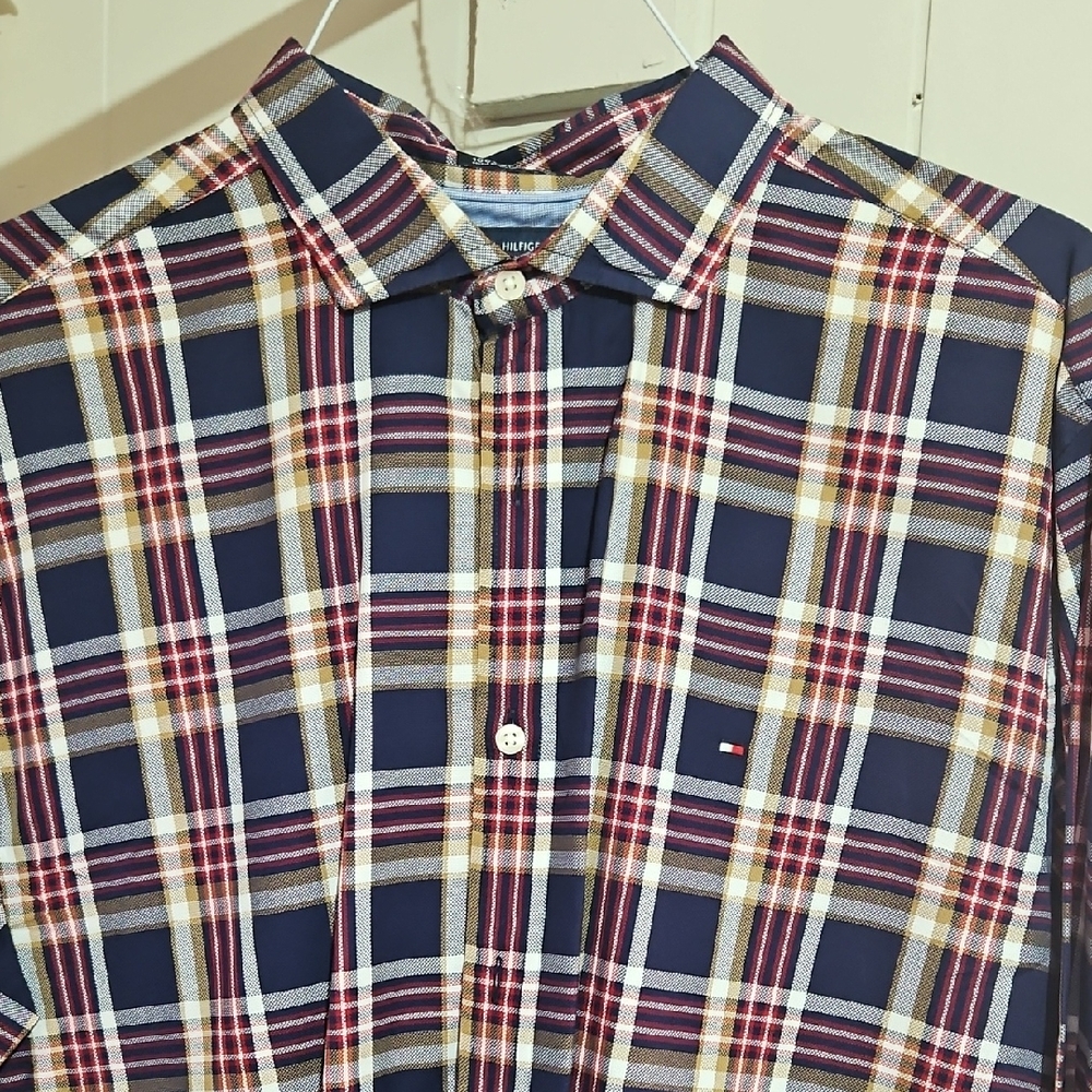 Tommy Hilfiger Men's Multicolor Plaid Shirt